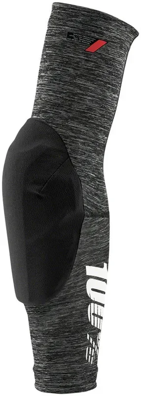 100% Teratec Elbow Guards – Gray Heather Large