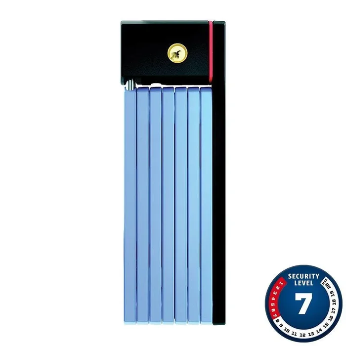 Abus Bordo Big uGrip 5700 Folding Lock Key 100cm 3.3 5mm Blue