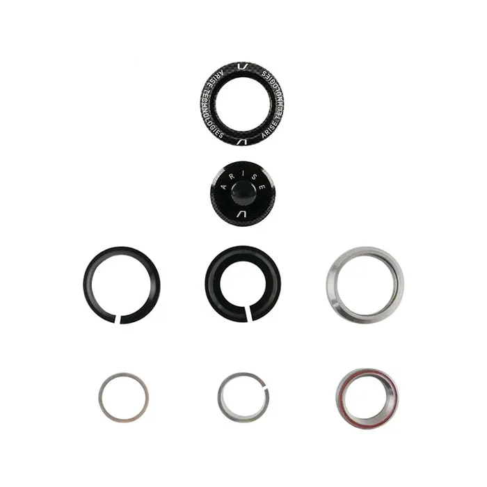 ARISE Crystal 8 1-1/8-1.5 Headset Integrated Complete Black