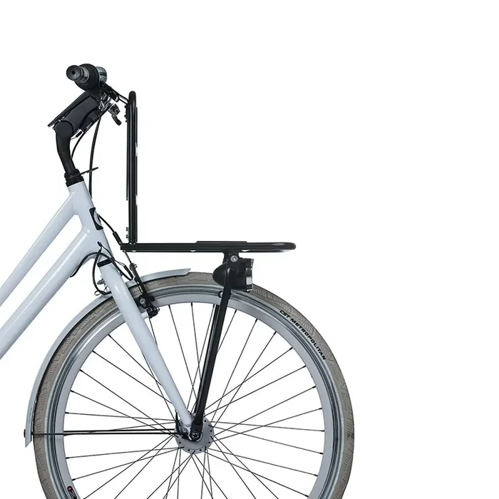Basil Portland Front Carrier Front carrier extension Black