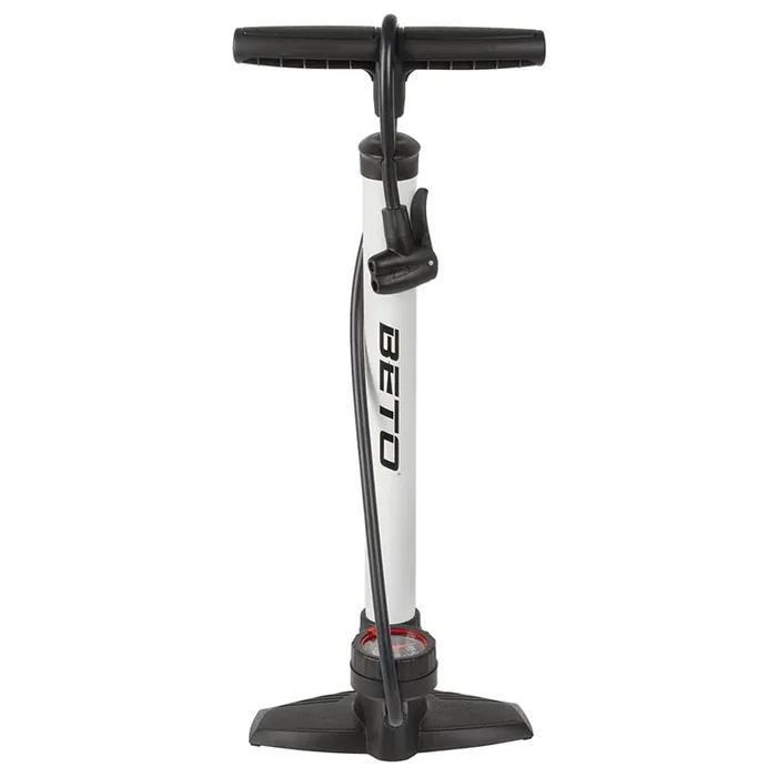 Beto 11/160 S Floor Pump Dual Valve Head 160psi White