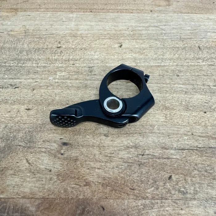 Black Alloy MTB Mechanical Handlebar Mount Seatpost Dropper Thumb Lever 17g