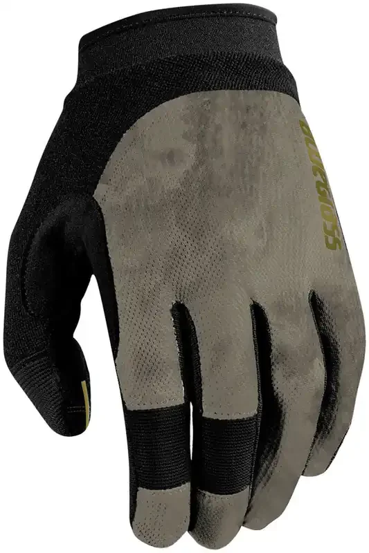 Bluegrass React Gloves – Gray Full Finger X-Small