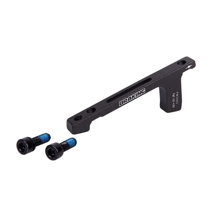 Braking Italy (Sunstar) Post Mount Caliper Adapter (74mm) 160 to 180mm – Blac