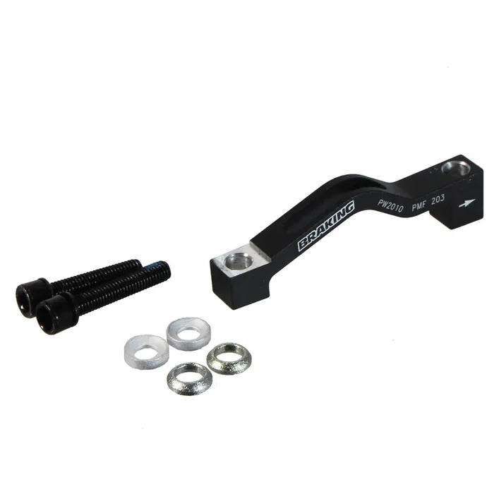 Braking Italy (Sunstar) Post Mount Caliper Adapter (74mm) 180 to 203mm – Blac