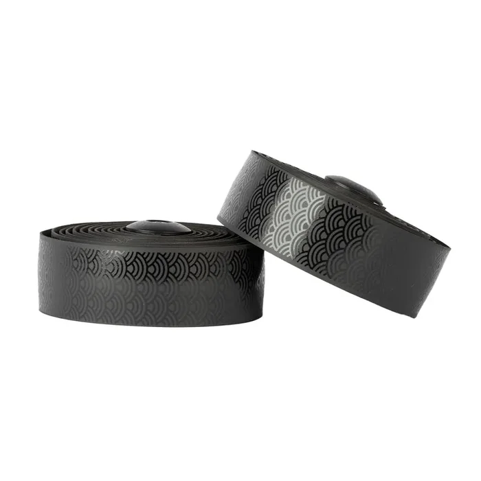 Burgh Classic Bar Tape Wave Stealth Black