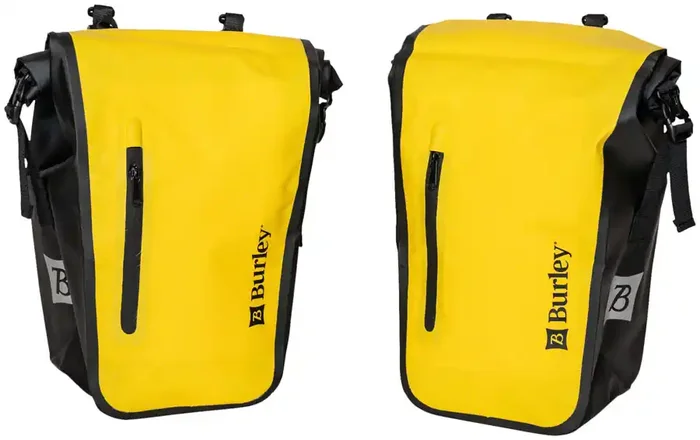 Burley Coho Pannier Set – 22L/Pair Yellow