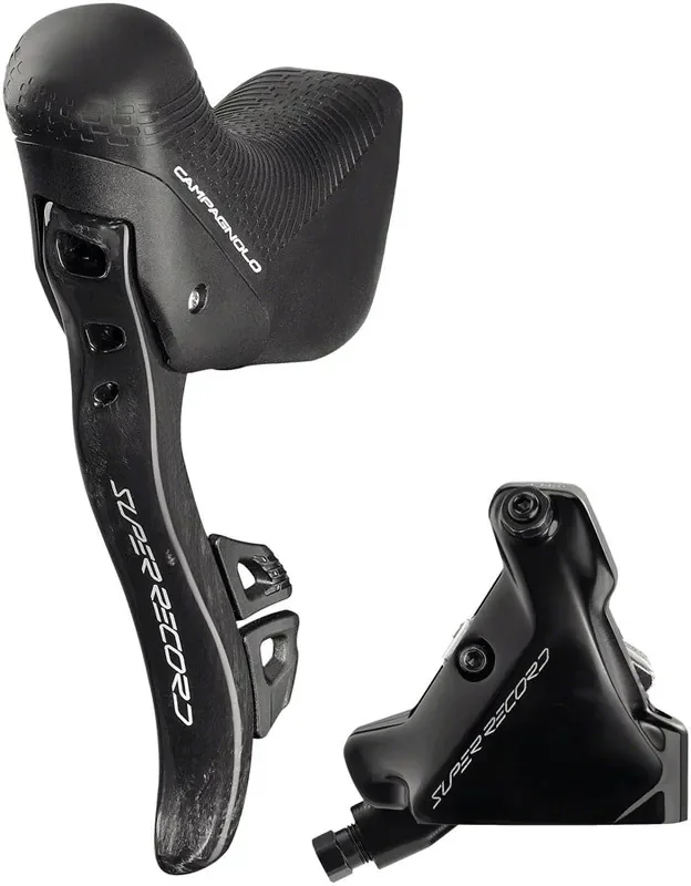 Campagnolo Super Record Ergopower Wireless Control Lever Brake Caliper – Left/Front 12-Speed 140mm Hydraulic Disc Brake Caliper