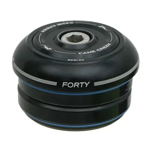Cane Creek 40 IS38/25.4 IS38/26 Short Cover Headset Black