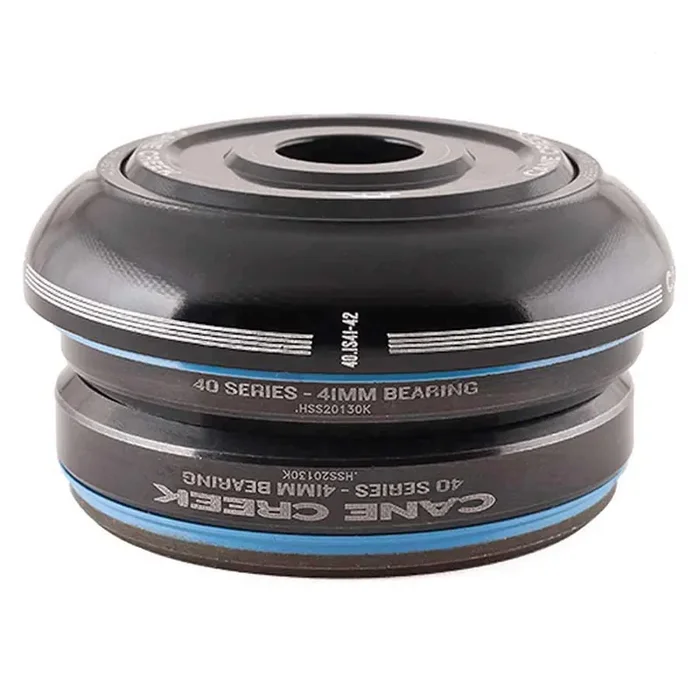 Cane Creek 40 IS41/28.6 / IS41/30 Short Cover Headset Black
