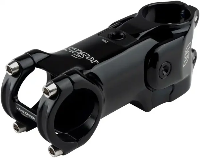 Cane Creek eeSilk Stem – 80mm 31.8mm -6 1 1/8″ Alloy Black w/o Comp Switch