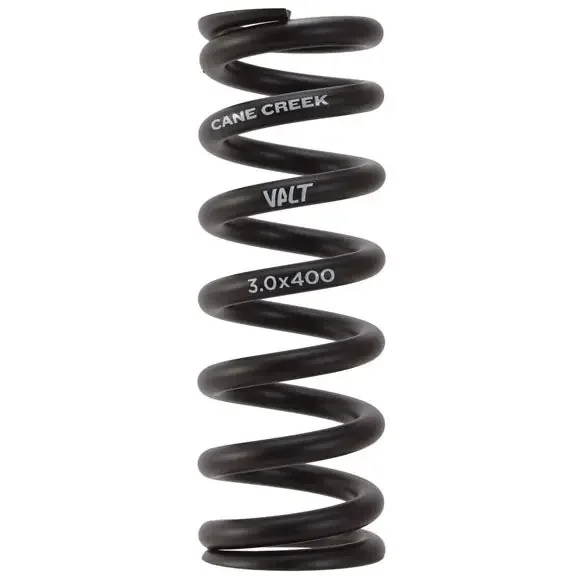 Cane Creek VALT Lightweight Steel Spring Coil Shock 3.00″/76mm x 400lbs BLK