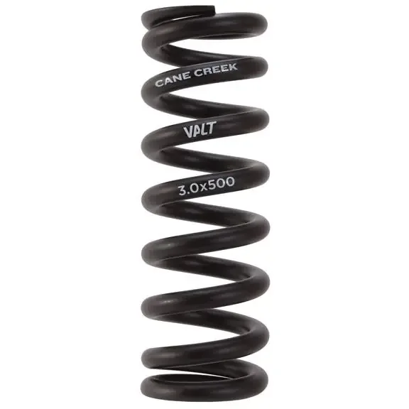 Cane Creek VALT Lightweight Steel Spring Coil Shock 3.00″/76mm x 500lbs BLK