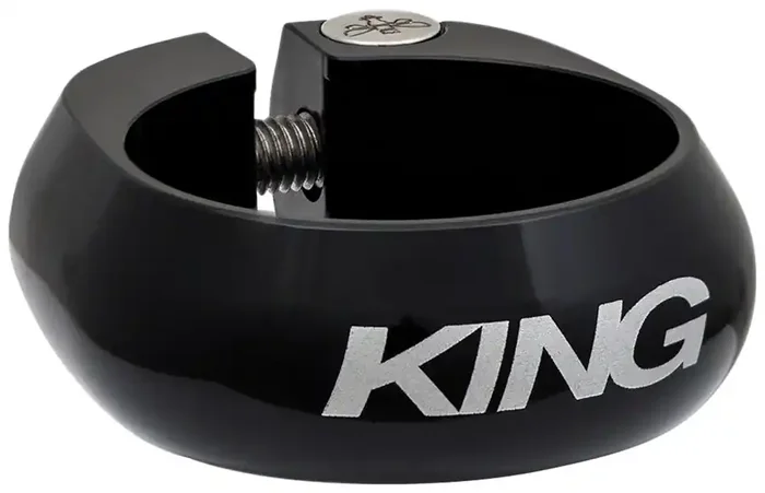 Chris King Seatpost Clamp – 34.9mm Bolt-On Black