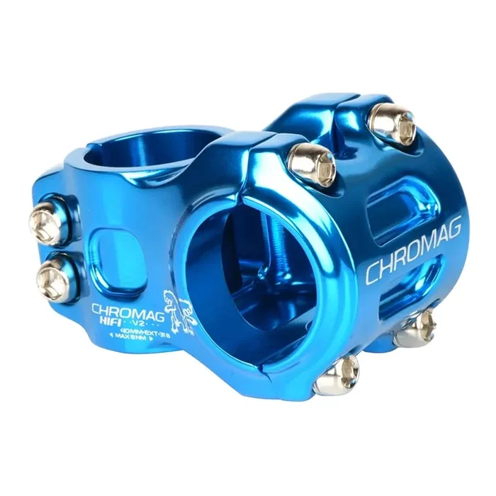Chromag Hifi V2 Stem Diameter 31.8mm Length 40mm Steerer 1-1/8 0° Blue