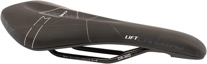 Chromag Lift Saddle Synth Top CrMo Rails – Black/Gray