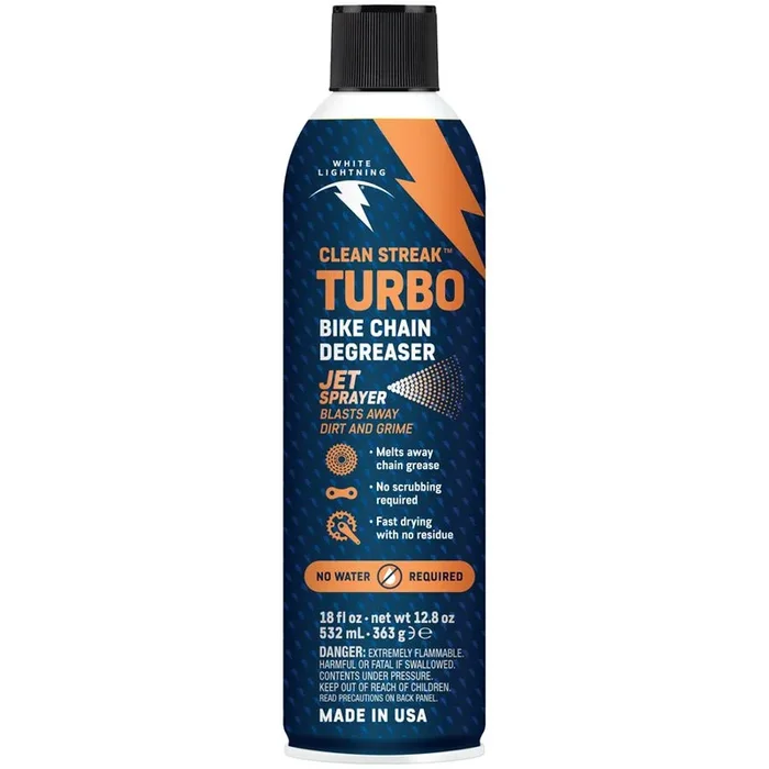 Clean Streak Turbo Bike Chain Degreaser – 18oz