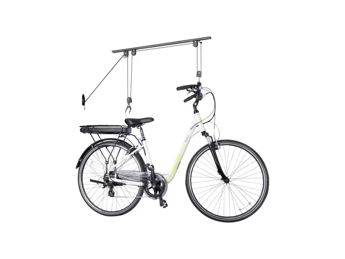 Delta Ceiling Hoist Pro Bike Storage Rack – 1-Bike Utility Straps Included