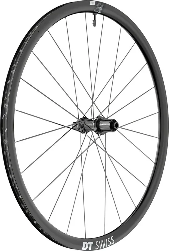 DT Swiss AR 1600 Spline 30 Rear Wheel – 700c 12 x 142mm Center-Lock HG 11 Road Ratchet 36 SL BLK