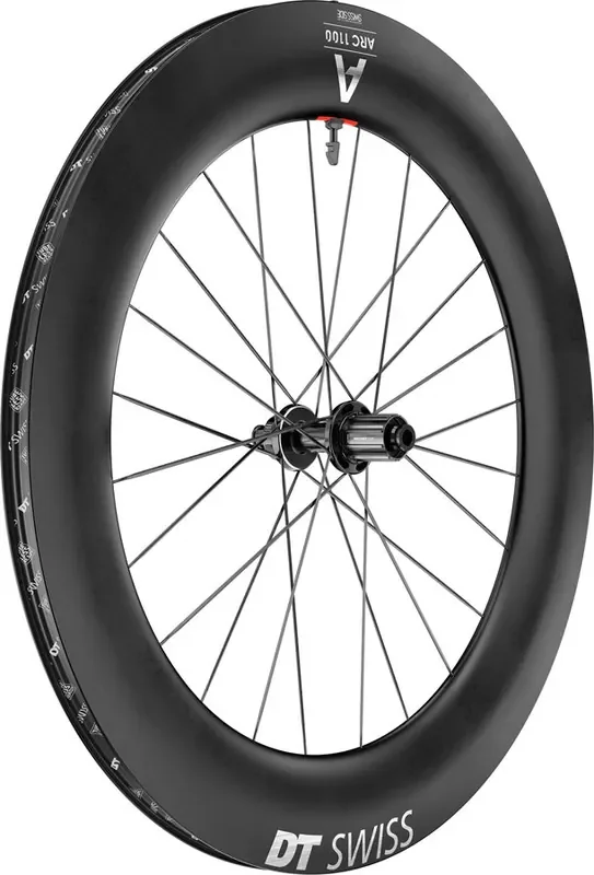 DT Swiss ARC 1100 DiCut 85 Rear Wheel – 700 12 x 142mm Center-Lock HG11 Road/XDR Ratchet EXP 36 BLK