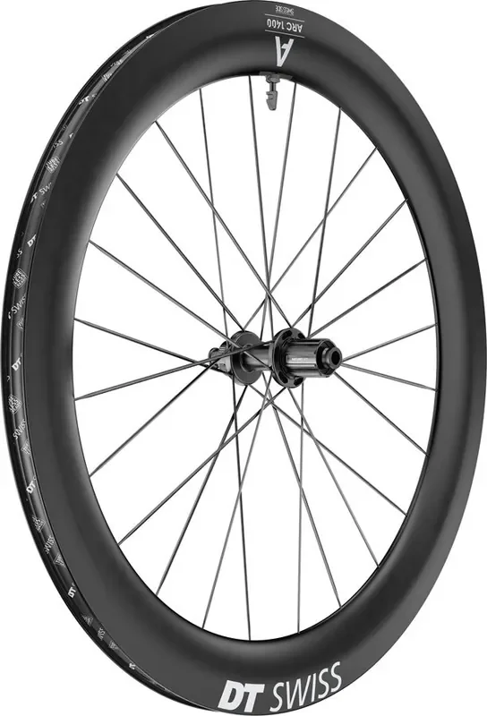DT Swiss ARC 1400 DiCut 65 Rear Wheel – 700 12 x 142mm Center-Lock HG11 Road/XDR Ratchet EXP 36 BLK