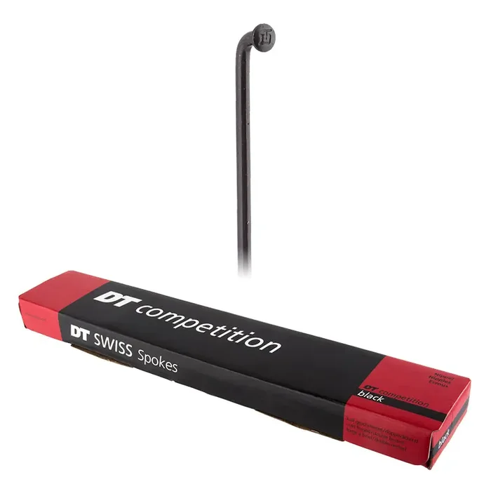 DT Swiss Competition Spoke 2.0/1.8/2.0mm 262mm J-bend Black Box of 100