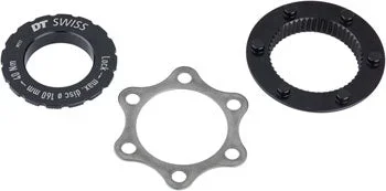 DT Swiss Disc Brake Adaptor – Centerlock/6-Bolt, QR/12mm