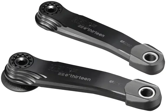 e*thirteen Helix Race Alloy e*spec Crank Arm Set – Fazua Ride 60 18mm Offset 165mm Self Extractor BLK