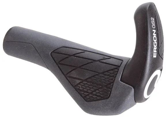 Ergon GS2 Grips – Black/Gray Lock-On Small