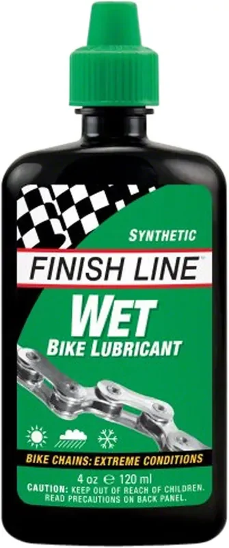 Finish Line WET Bike Chain Lube – 4oz Drip