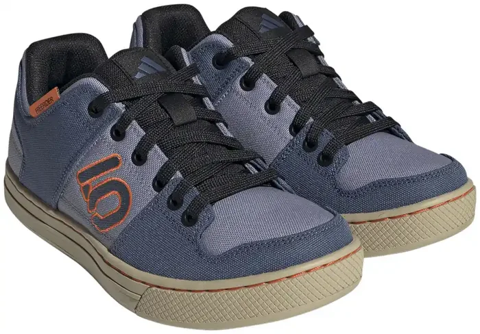 Five Ten Freerider Canvas Flat Shoes – Womens Silver Violet/Wonder Steel/Core BLK 9.5