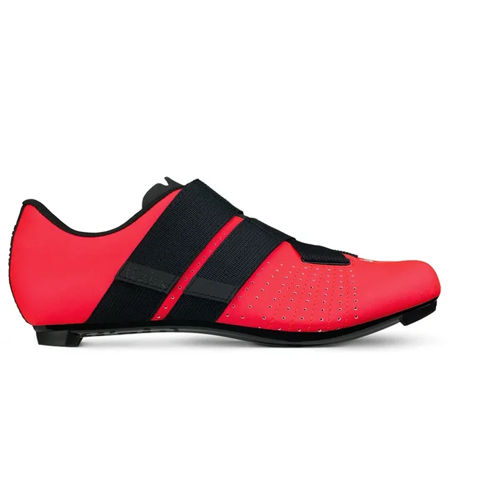 Fizik Men’s Tempo Powerstrap R5 Cycling Shoes – Coral/Black