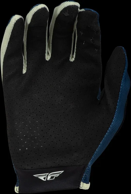 FLY RACING Girl’S Lite Gloves Navy/Ivory Yl