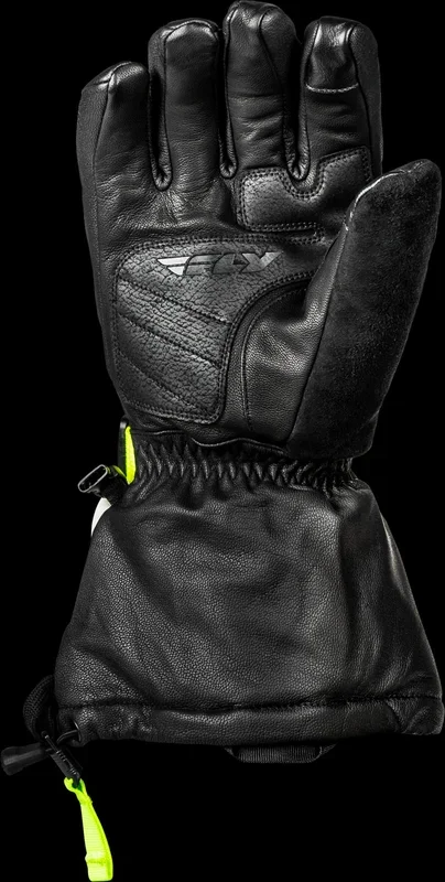 FLY RACING Glacier Gloves Black/Grey/Hi-Vis 2x