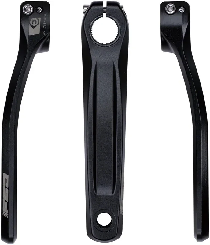 Full Speed Ahead CK-751 Shimano STEPS E8000/E7000/E6100 Ebike Crank Arm Set – 165mm S spline Bolts BLK