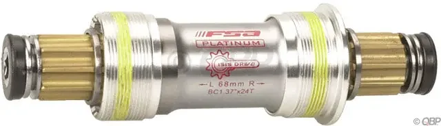 Full Speed Ahead Platinum ISIS Bottom Bracket – 68 x 118mm