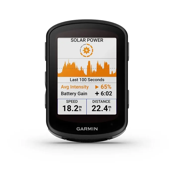 Garmin Edge 540 Solar Bike Computer – GPS Wireless Black