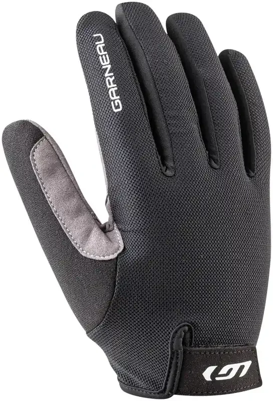 Garneau Calory Gloves – Black Full Finger Mens Small