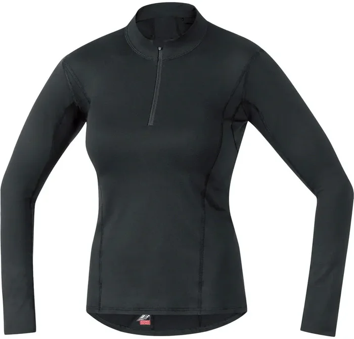 Gorewear Base Layer Thermo Turtleneck – Black Womens Small