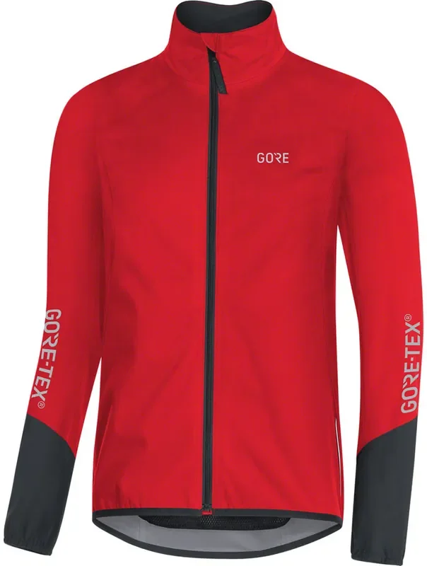 Gorewear C5 Gore Tex Active Jacket – Red/Black Mens Small