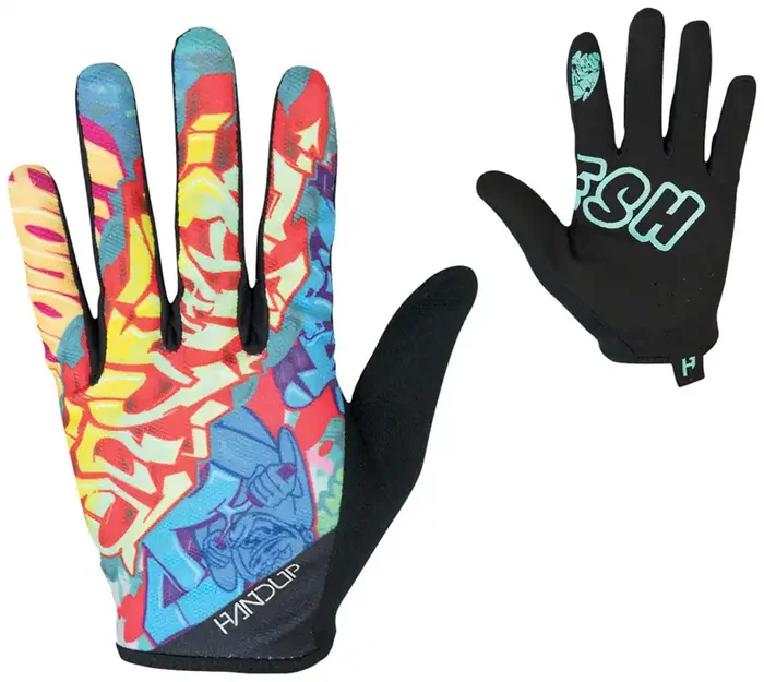 HandUp Most Days Gloves – Senses 3 Graffiti Full Finger X-Large