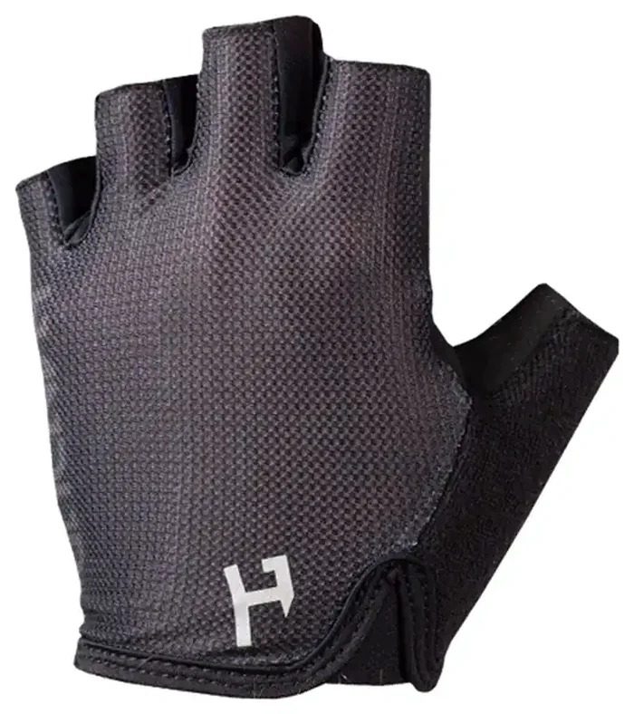 Handup Shorties Gloves – Solid Black Short Finger Small