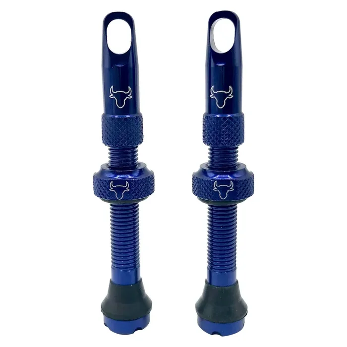 Hold Fast Cycling Tubeless Valve Stem 42mm (Pair) – Blue