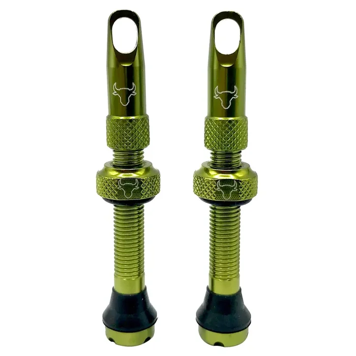 Hold Fast Cycling Tubeless Valve Stem 42mm (Pair) – Green