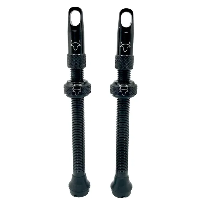 Hold Fast Cycling Tubeless Valve Stem 65mm (Pair) – Black