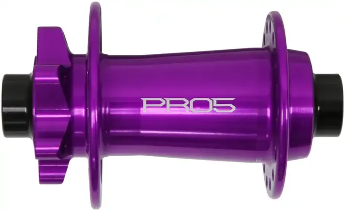 Hope Pro 5 Front Hub – 15 x 110mm 6-Bolt Purple 32H
