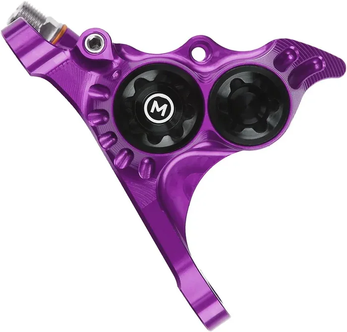 Hope RX4+ Disc Brake Caliper – Front Flat Mount Direct +20mm Mineral Oil Type Purple