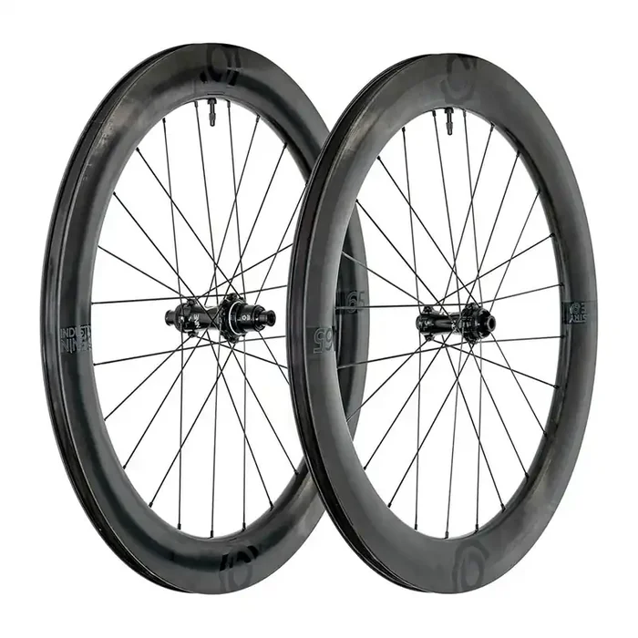 Industry Nine Solix SL i9 65 Wheel Front and Rear 700C / 622 Holes F 24 R 24 F 12mm R 12mm F 100 R 142 Disc Center Lock SRAM XD-R Set