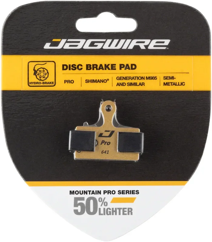 Jagwire Pro Semi-Metallic Disc Brake Pads – For Shimano S700 M615 M6000 M785 M8000 M666 M675 M7000 M9000 M9020 M985 M987