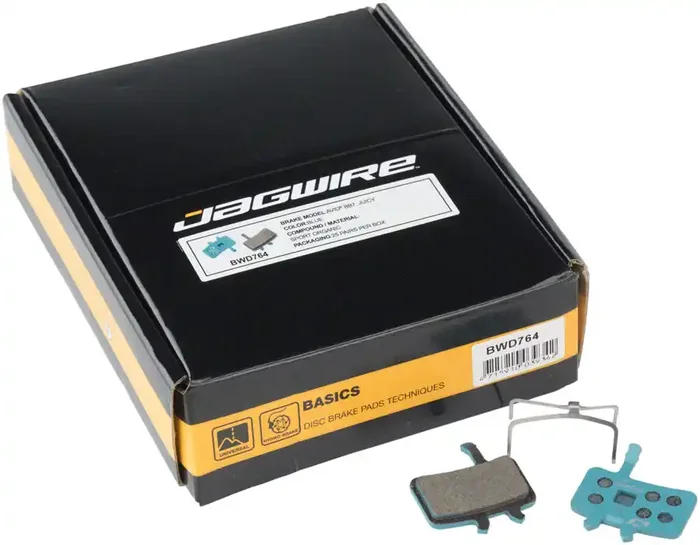 Jagwire Sport Organic Disc Brake Pads – For Avid BB7 Juicy Bulk Box of 25